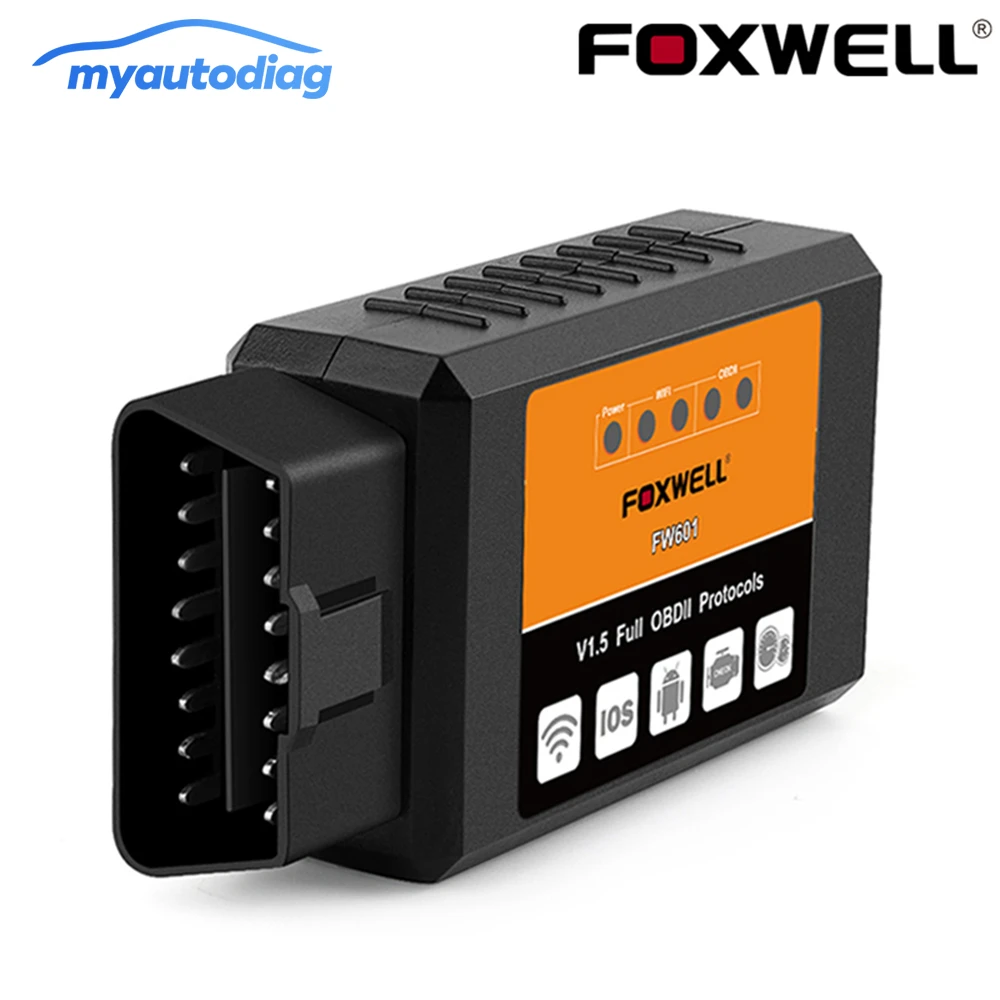 Foxwell Fw601 ユニバーサル Obd2 Wifi Elm327 V 1 5 スキャナ Iphone Ios 自動 Obdii スキャンツール Obd 2 Odb Ii Elm 327 V1 5 Wi Fi Odb2 Aliexpress