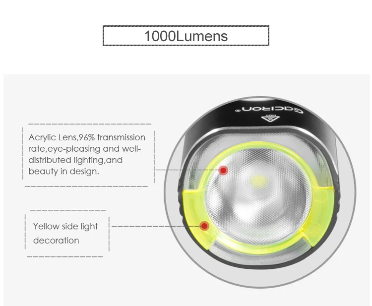 Gaciron Профессиональный велосипедный светильник 400-1800 люмен Водонепроницаемый MTB велосипедный головной светильник внешний аккумулятор USB Перезаряжаемый велосипедный светильник-вспышка