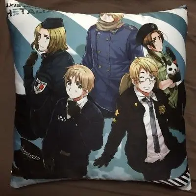 

Suef Anime manga Game Axis Powers Hetalia Anime two sided Pillow Cushion Case Cover 082