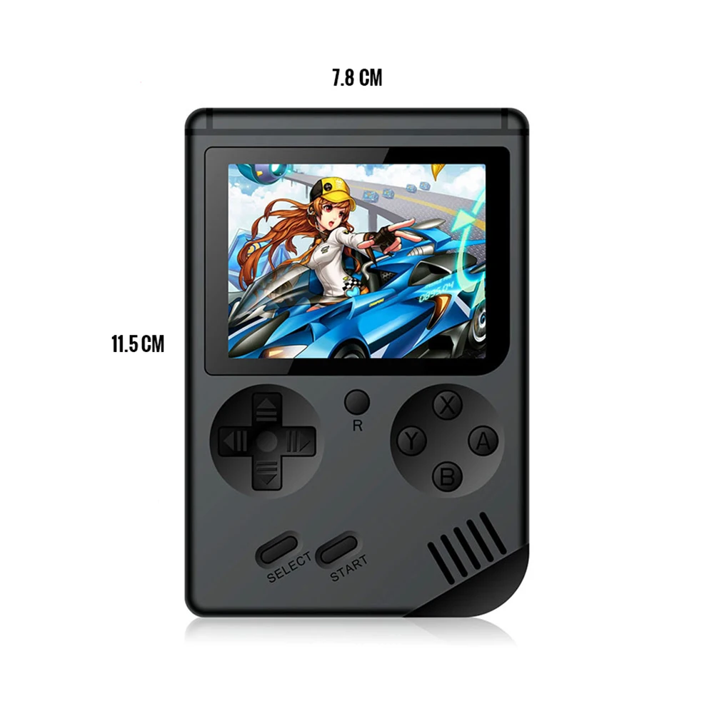 168 Games Classic Retro Handheld Game Console Player TV Out Game for Children Family Gift