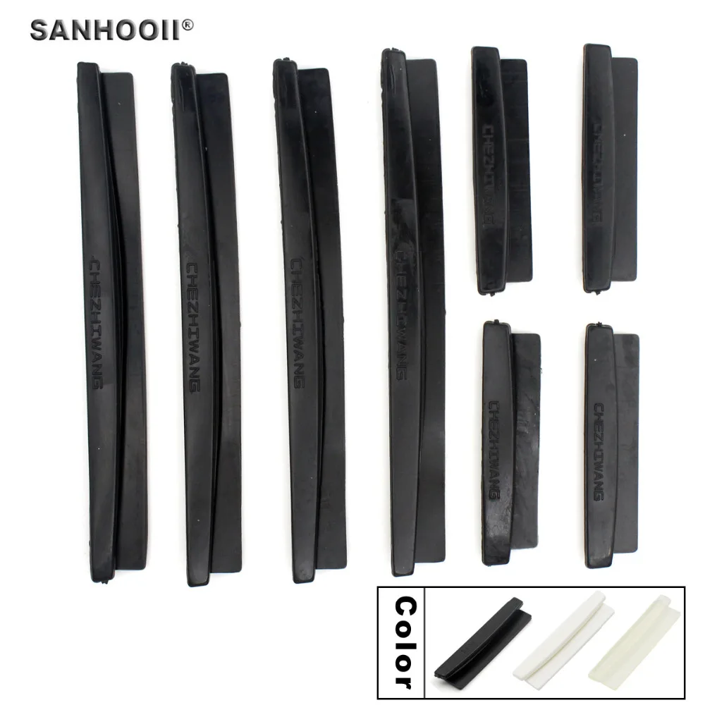 

8pcs/set Car Auto SUV Side Door Edge Protector Clip Protective Strip Scrape Guard Bumper Guards Cover Black White Transparent