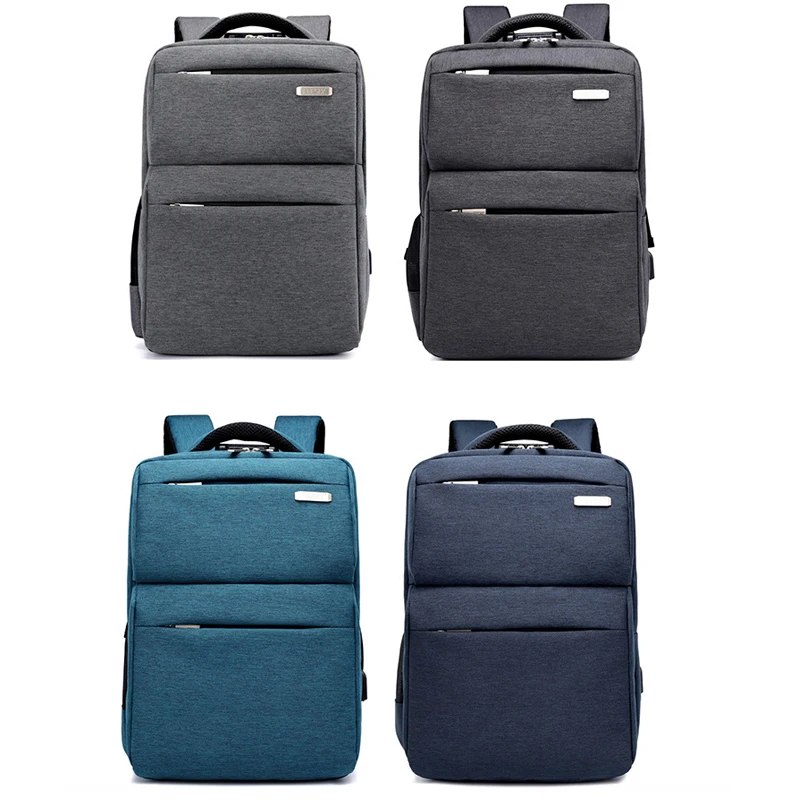  2019 Anti-theft Backpack USB Charging Laptop Backpack 15.6 inch Notebook Women Men School Bag For T