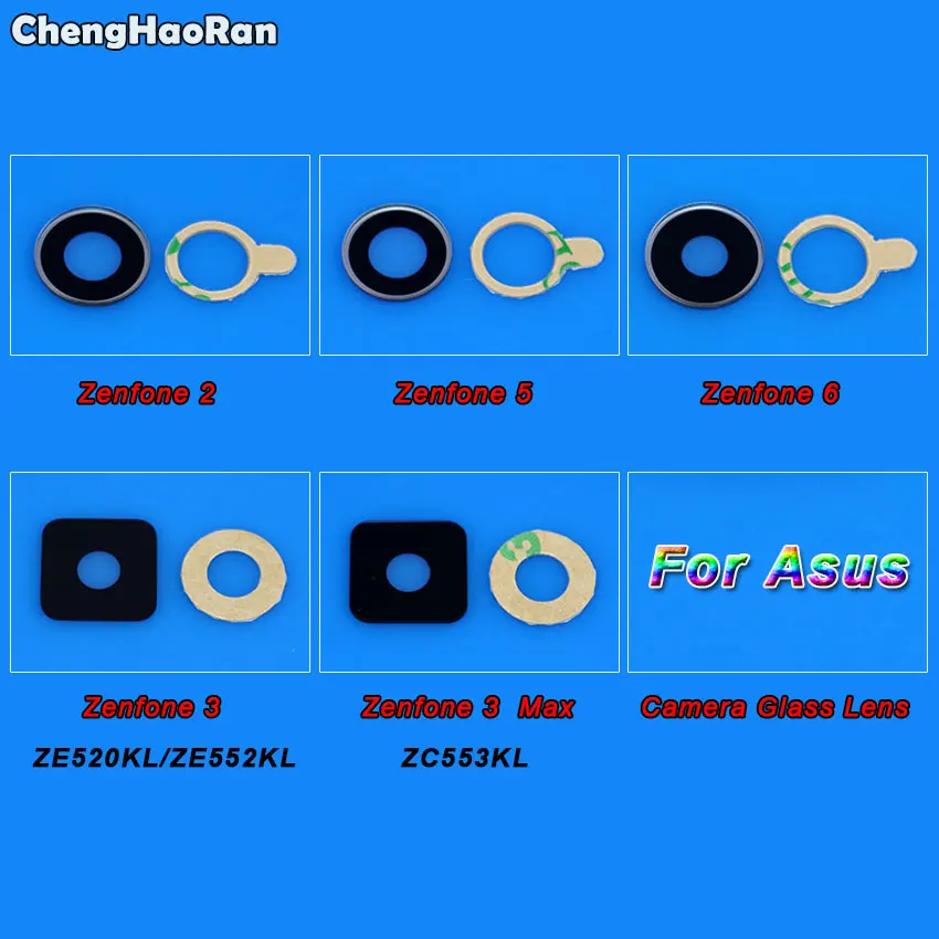 Стеклянная задняя камера ChengHaoRan чехол для Asus Zenfone 2 ZE550ML ZE551ML 5 6 3 Max ZE552KL ZE520KL ZE553KL |