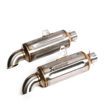 

motorcycle exhaust 36-51mm universal modified exhaust for exhaust z900 zx6r R6 cbr500r gsxr1000r car holes exhaust