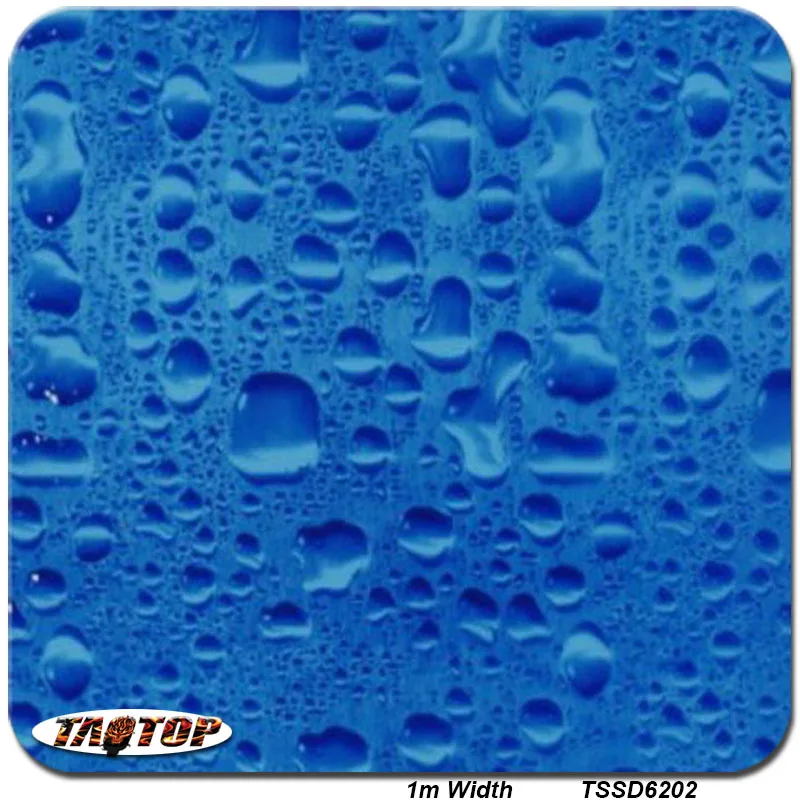 Aliexpress.com : Buy 1M*10M TSD6202 Blue Deep Sea Water Drop Hydro ...