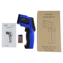 OUTAD Non-Contact IR Infrared Digital Laser Thermometer Auto Power Shut Off Data Hold -50~900 Degree Stock Offer