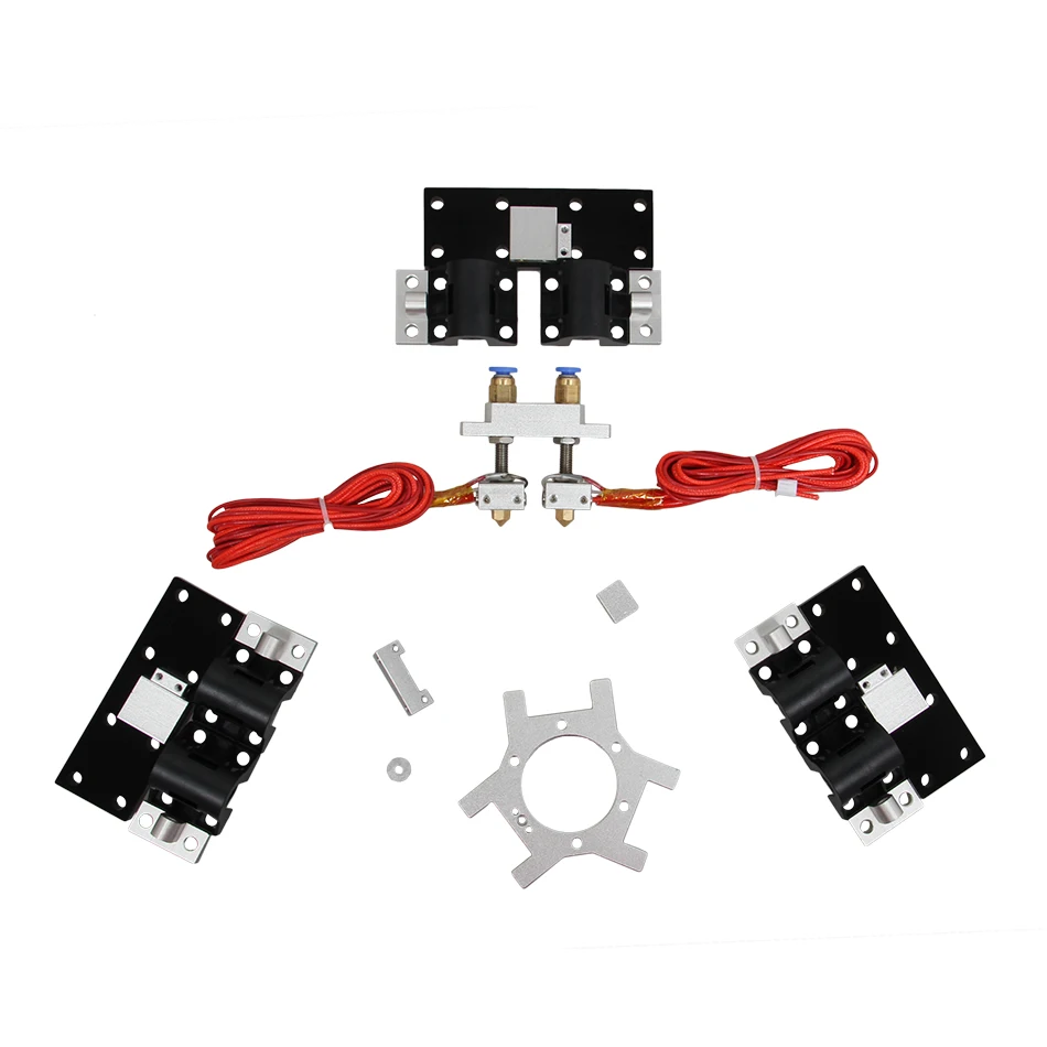  Upgrade Extruder Kits For Auto Level Dual Head 3D Printer Delta Rostock Mini G2S 