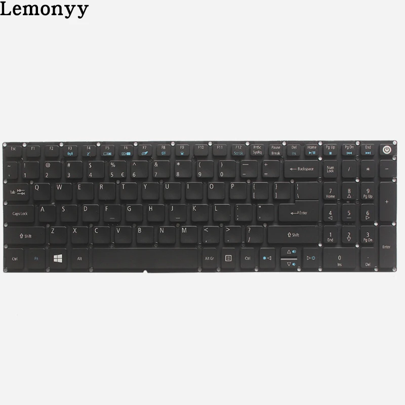  US laptop keyboard for ACER Aspire E15 E5-576 E5-576G E5-576G-5762 E5-576G US keyboard with Backlig