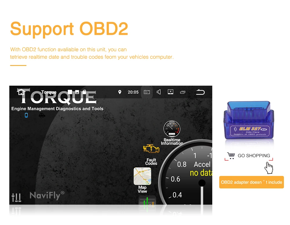 Clearance NaviFly Android 8.1 quad Core Car multimedia player for Ford focus/S-MAX/Mondeo/C-MAX/Galaxy car gps navigation navi 2 din 39