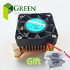 NEW 5V 12V 24V 4010 fan Graphics Card  Fan with Heat sink Cooler 40mm 40x40x10mm 4010Cooling Fan 2pin ► Photo 1/6