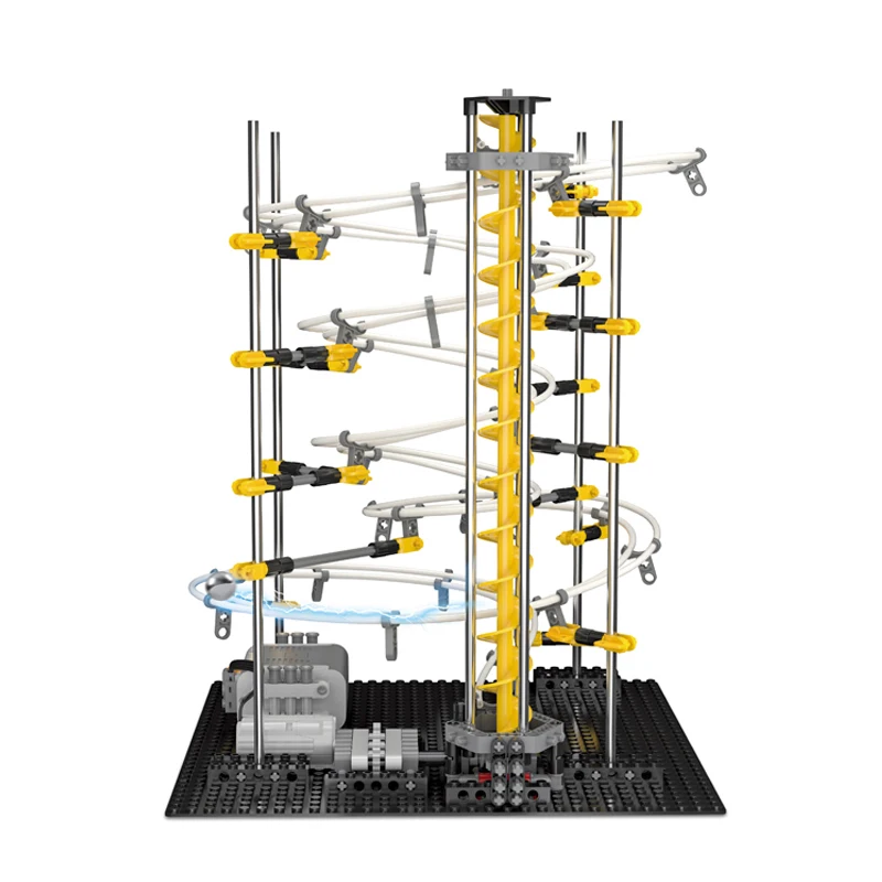 Finger Rock Space Rail Roller Coaster Toys High Quality Fit Blocks Assembly Electric DIY Spacerail Model Building Kits For Boy