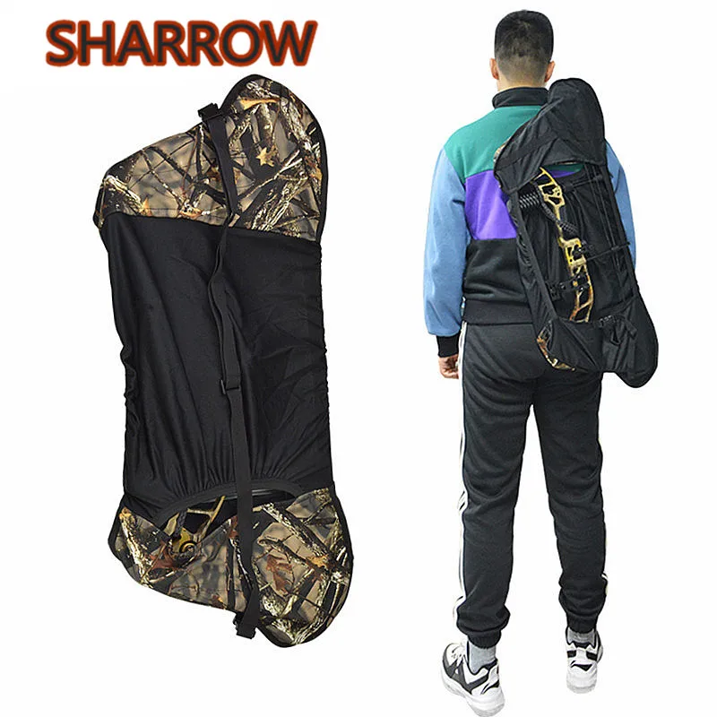 

1Pc Archery Camouflage Bow Bag Compound Bow Bag Backpack Bag For Compound Bow Outdoor Hunting Shooting Archery Accessories