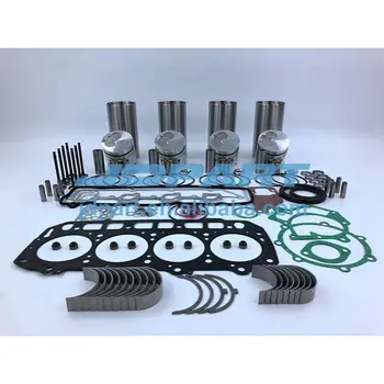 

New 4D98E Overhaul Kit Piston Rings Bearing Set Full Gasket Kit Engine Valve For Yanmar