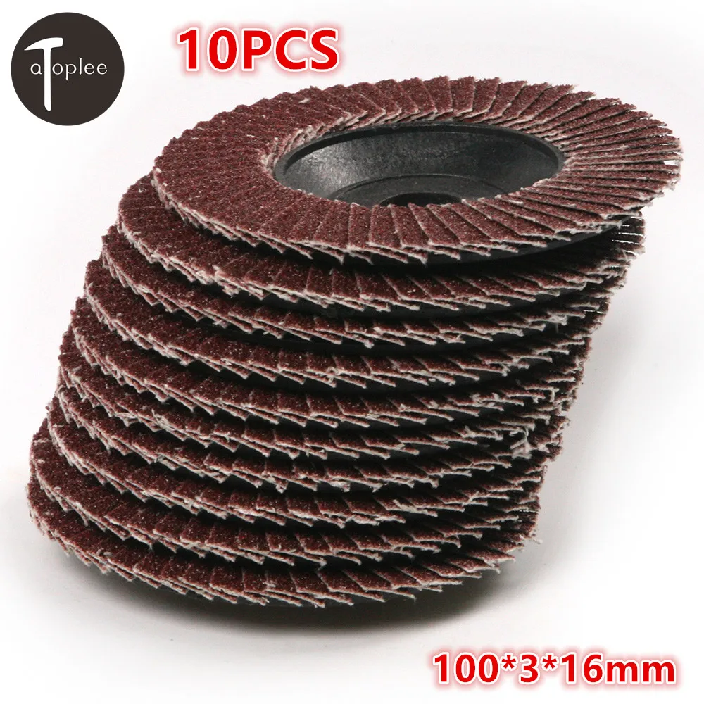 Wholesale 10PCS 80Grit Angle Grinder Sanding Disc Grinding Wheel Dremel