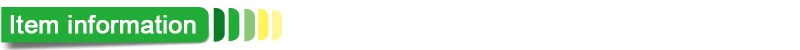 Item information