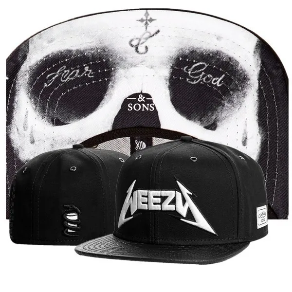 mens leather strap hat