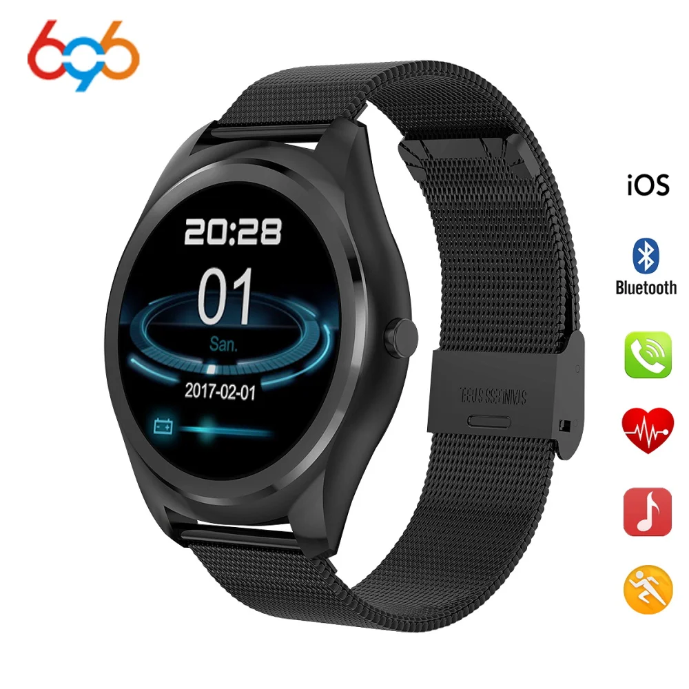 

696 N3 Pro Sleep Tracker Message Reminder Call Reminder Remote Photo Heart Rate Tracker Answer Call Dial Call Smart Watch