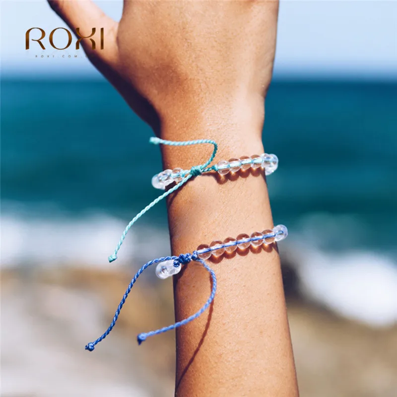 

2018 Boho Crystal Beaded Bracelets For Women Friendship Charm Natural Stone Bangle Bracelet Adjustable pulsera Jewelry Z4