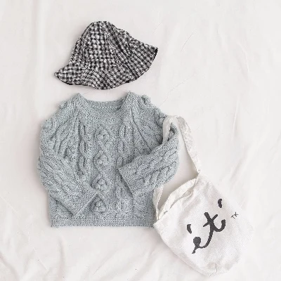 pom pom baby sweater