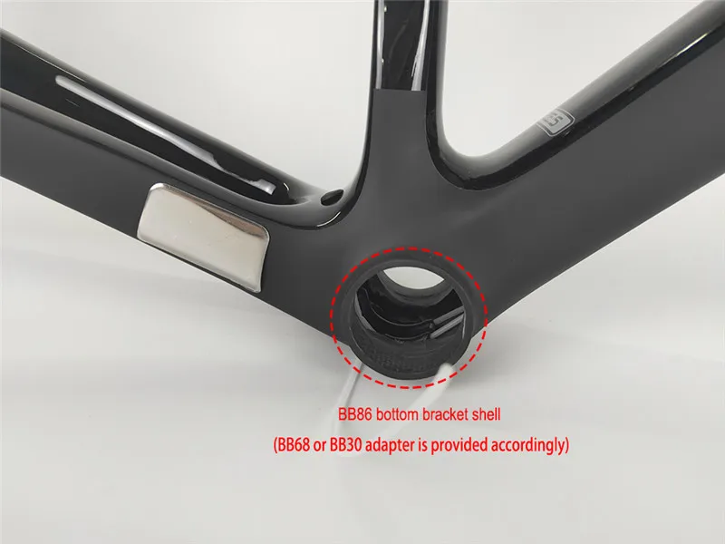 Top Leadxus Lam200 Super Light Carbon Frame T800 Carbon Fiber Road Bike Frame Glossy & Matte Carbon Bicycle Frame Size Xs,s,m,l 5