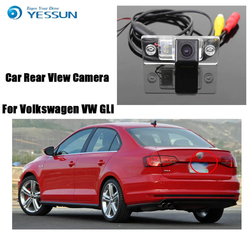YESSUN для Volkswagen GLi автомобильная резервная камера парковки Sagitar Vento 2005 ~ 2011 HD CCD