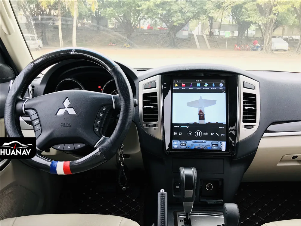 Android 8,1 Tesla стиль автомобиля gps навигация для Mitsubishi Pajero V97 V93 Montero 2006+ Авто Радио Coche стерео Мультимедийный Плеер