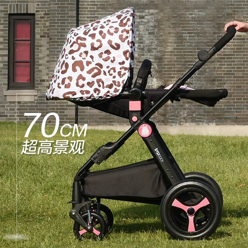 

France Impbaby [i2] European Sleeping Basket High Landscape Baby Cart Wheel