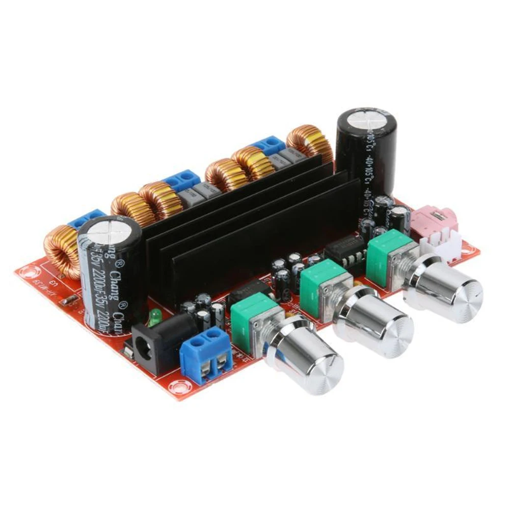 TPA3116D2 50Wx2 + 100 W 2 1 канальный цифровой сабвуфера усилителя звука доска|Операционные