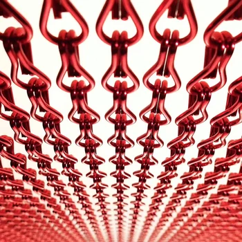

Aluminum Chain Screen Decor Mesh Curtains in Shops and Kitchens