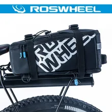 ROSHWEEL 5L MTB Cycling Bicycle Bag Bike Rear Rack Tail Saddle Seat Trunk Bag Pannier Portable Luggage Handbag Shoulder Bag