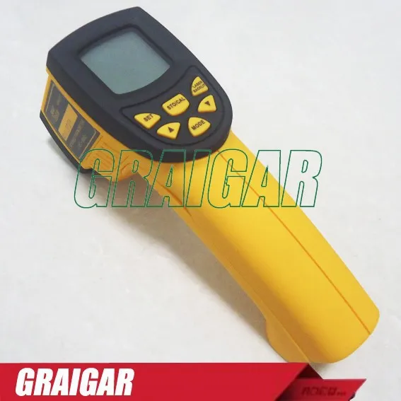

Smart Sensor Infrared Thermometer AR862A+ Free Shipping Measurement Range: -50 to 850'C