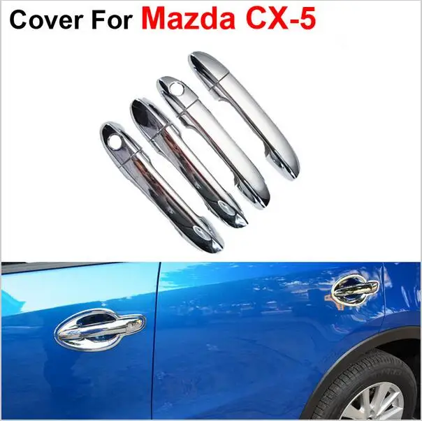 Prix pour 4 pcs/lot Poignée De Porte Pour Mazda CX-5 CX 5 CX5 2013 2014 2015 Accessoires De Voiture Style De Mode Autocollants Couverture ABS Prix pour 4 pcs/lot Poignée De Porte Pour Mazda CX-5 CX 5 CX5 2013 2014 2015 Accessoires De Voiture Style De Mode Autocollants Couverture ABS