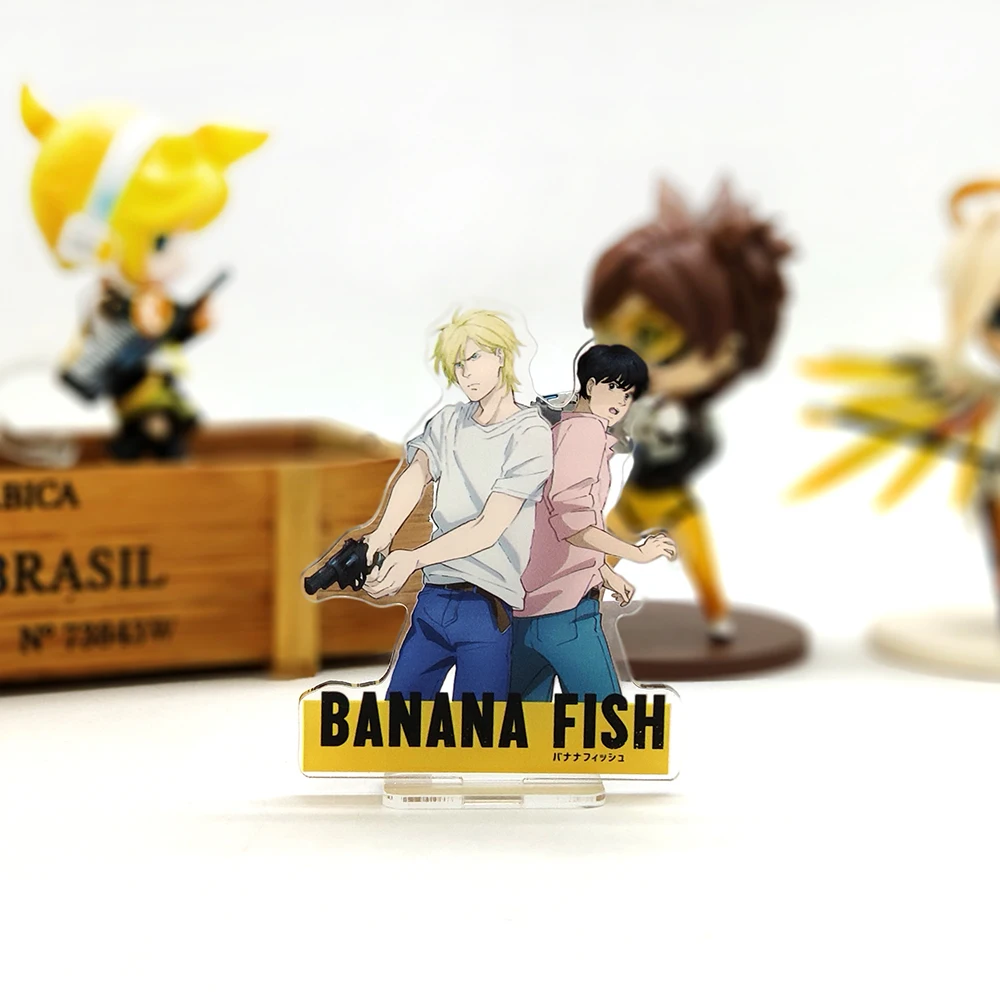 Любовь спасибо банан рыба ясень Okumura Eiji акриловая подставка фигурка держатель