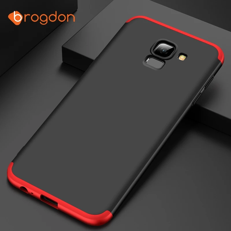 

Walcox Phone Cases For Samsung Galaxy J6 2018 Case Full Matte Back Cover For Galaxy On6 J600F/DS J600G/DS 5.6 inch Covers