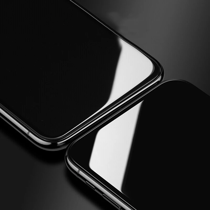 TOMKAS For iPhone X 10 Glass Tempered 5D Curved Edge Premium Full Coverage For iPhone 6 6S 7 8 Plus Protective Glass Film