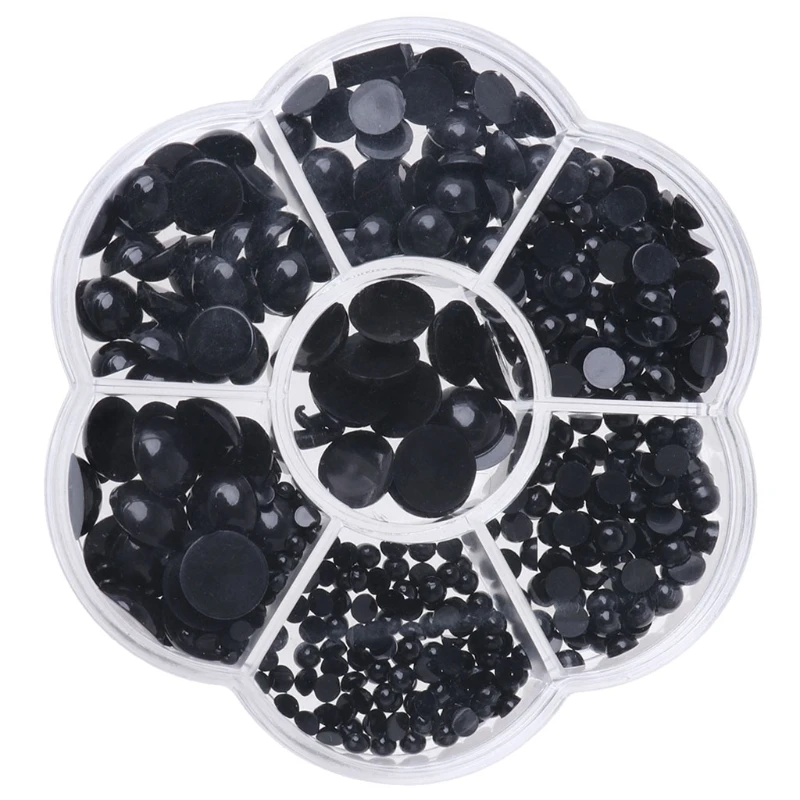 

Drop ShiP 510 PCS 3-12mm Black Eyes Safety Eyes Doll Toys Bear Dolls Eyes Doll Accessories