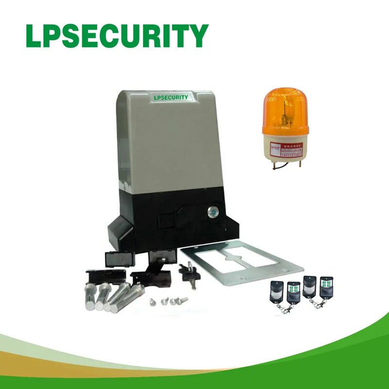 Lpsafety Автоматический раздвижной штопор для ворот двигатель до 800 кг (фотоэлементы