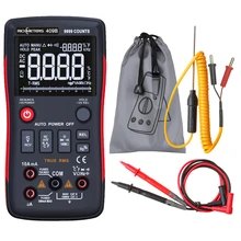 RM409B Digital Multimeter Button 9999 Counts With Analog Bar Graph AC/DC Voltage Ammeter Current Ohm Auto/Manual RM409B Digital Multimeter Button 9999 Counts With Analog Bar Graph AC/DC Voltage Ammeter Current Ohm Auto/Manual