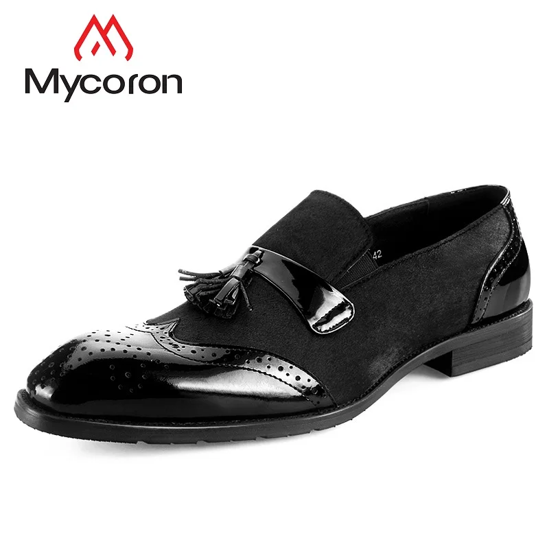 MYCORON/Новинка мужские ботинки дышащие удобные брендовые Дизайнерские