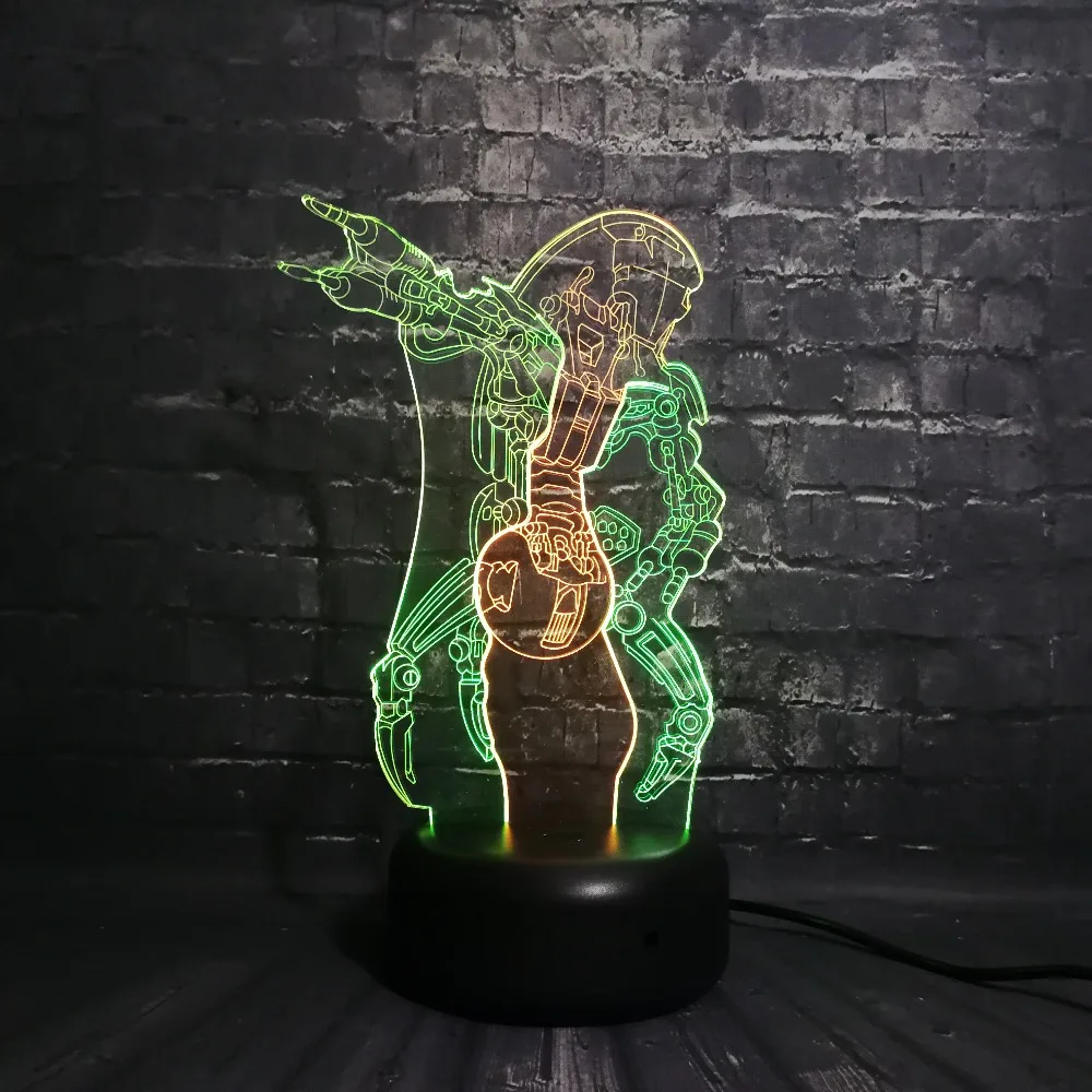Звездные войны 3D иллюзия светодиодный ночник BB8 Walker Дарт Вейдер R2D2 Бэтмен Joker Face X