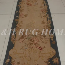 74x305 см Aubusson Гобелены, aubusson шерстяные Гобелены, ручной работы Гобелены, Aubusson ковровой дорожкой