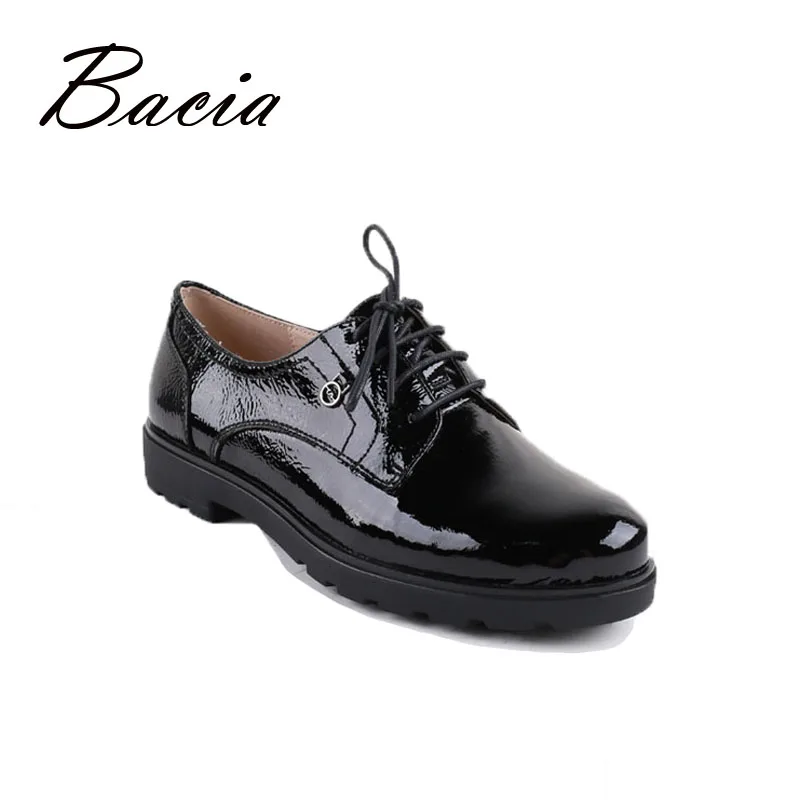 

Bacia Genuine Leather Shoes Women Lace-up Handmade Shoes Full Season Flats High Quality Handmade Flats Ladies Casual shoes VC004