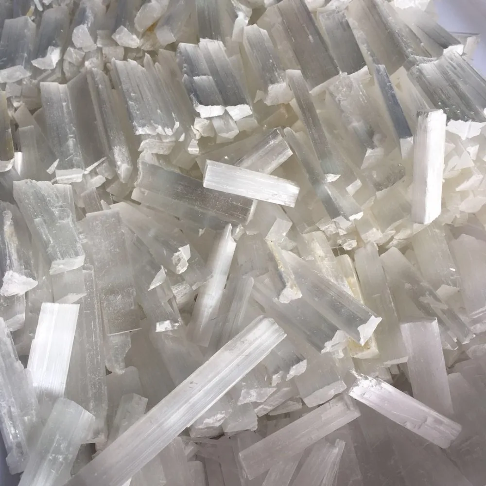 New arrive Selenite Small Sticks Wands 5 pcs Bulk Reiki Chakra Healing Selenite natural stones and minerals for Air Cleaning