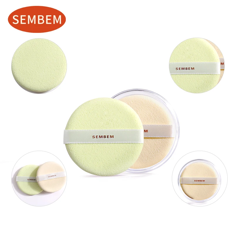 SEMBEM 2 шт. косметический спонж для макияжа Мягкая женская портативная