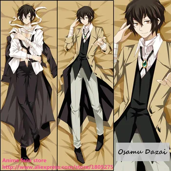 

Anime Bungo Stray Dogs Osamu Dazai BL Cool Japanese Pillowcase Pillow Case Cover decorative Hugging Body Bedding