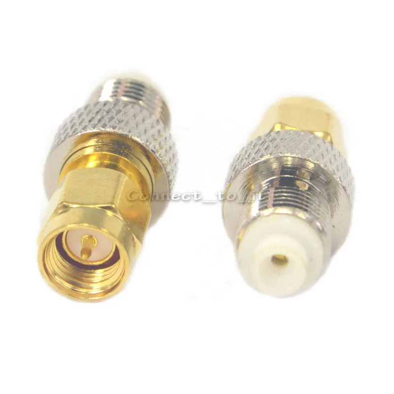 

2 Pieces SMA Male Plug to FME Female Jack Adapter Straight RF Coax Adapter Convertor