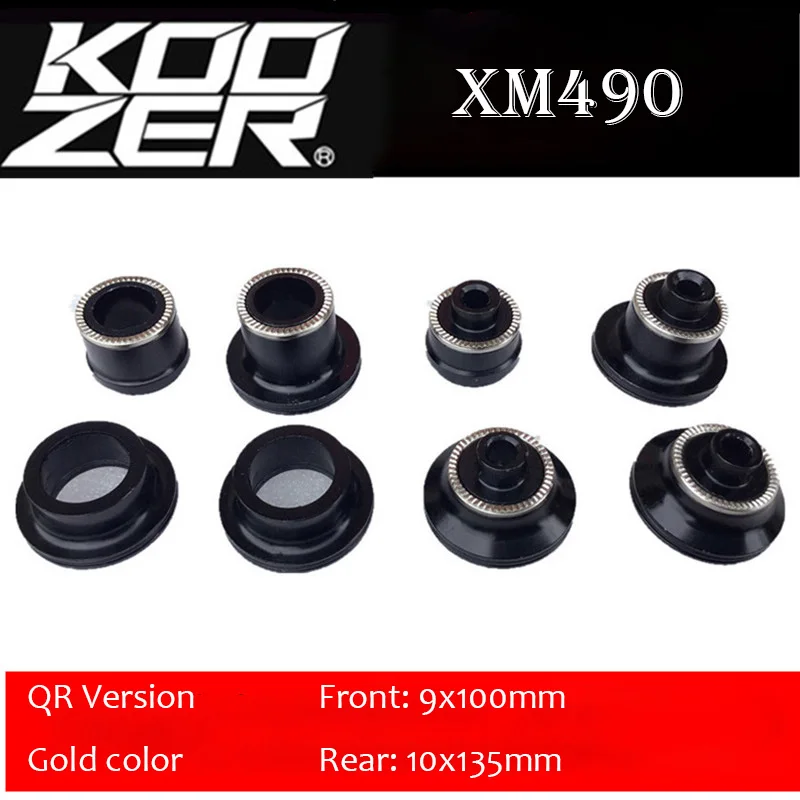 gold1 KOOZERXM490 9*100 мм 10*135 мм 15*100 мм 12*142 мм герметичный подшипник колесо горного велосипеда XM490 высокой плотности ультра легкий 32 отверстия - Цвет: gold1