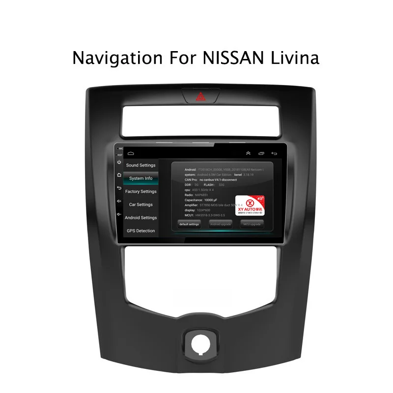 Best 9" 2G RAM 32G ROM Car DVD GPS Navigation For Nissan Livina 2007 2008-2015 with Radio Head Unit,support 4G LTE 5