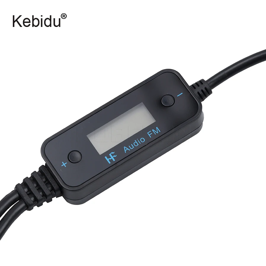 

Kebidu Car Audio Music FM Transmitter MP3 Player with LCD Display USB Charger For Android Phone Cellphone Accessories