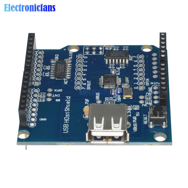 USB хост щит с поддержкой Google для Arduino Android ADK и UNO 328 MEGA 2560 Duemilanove|shield arduino|arduino uno
